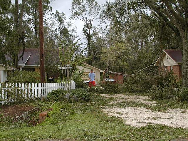 Driveway is a mess
