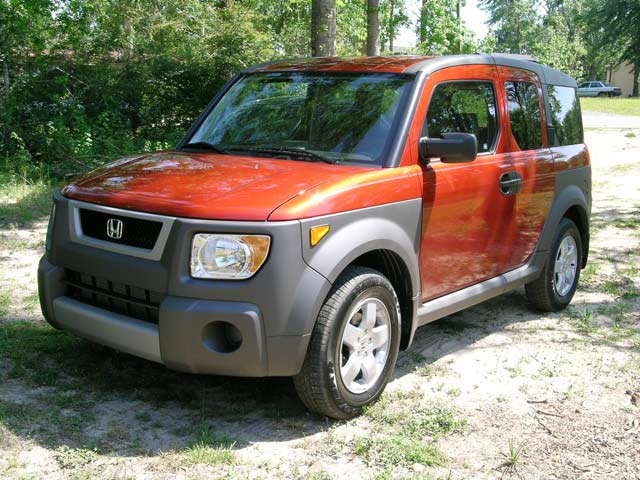 My brand new 2005 &amp;quot;Sunset Orange Pearl&amp;quot; Honda Element EX