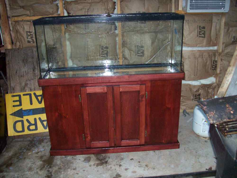 55 Gal tank and stand